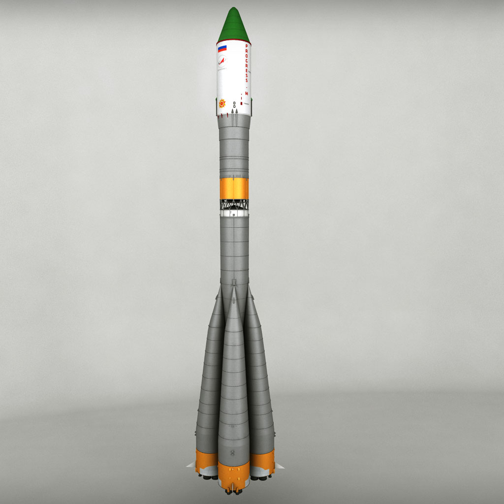 Space Launcher Progress Soyuz-FG by kr3atura | 3DOcean